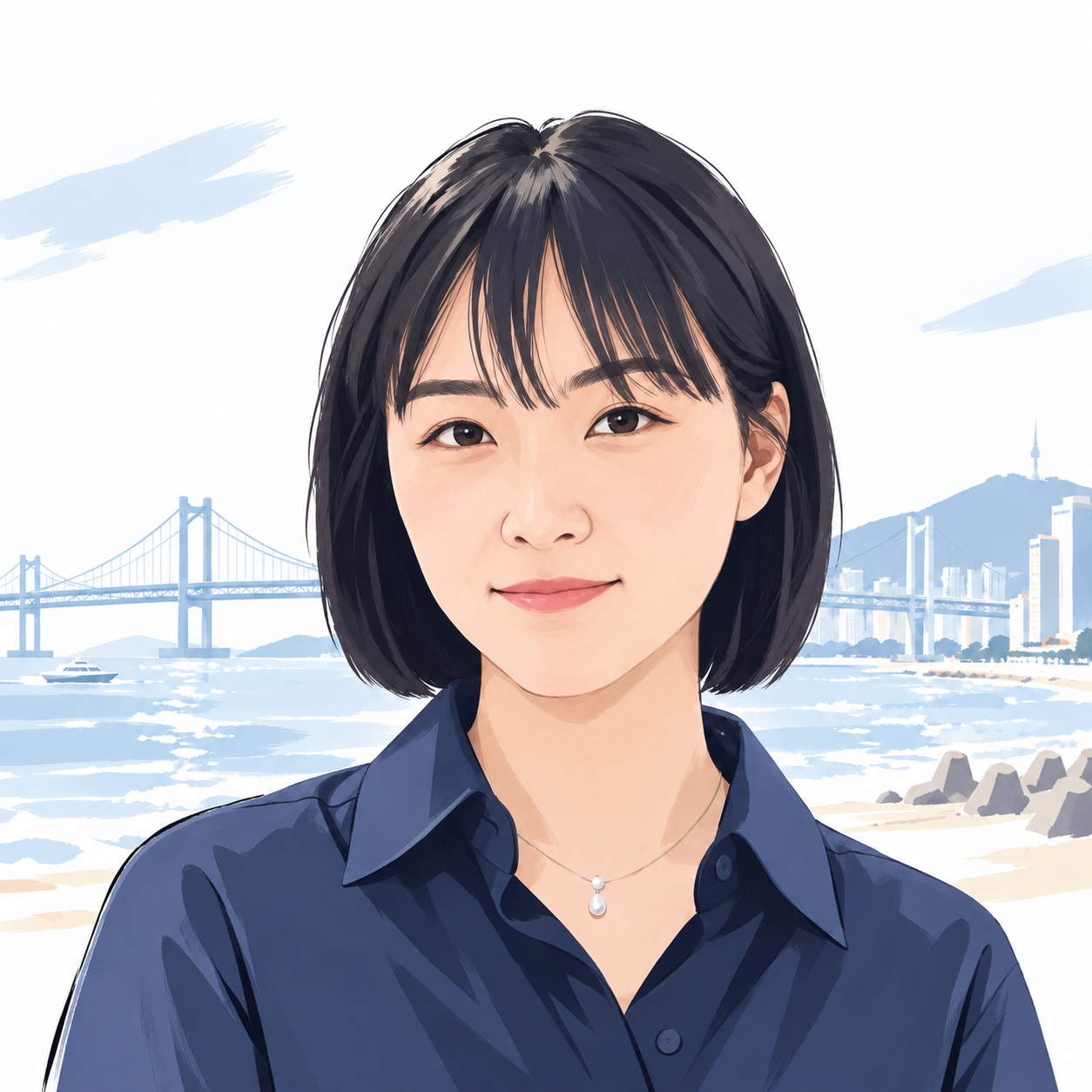 Abir 선생님 일러스트