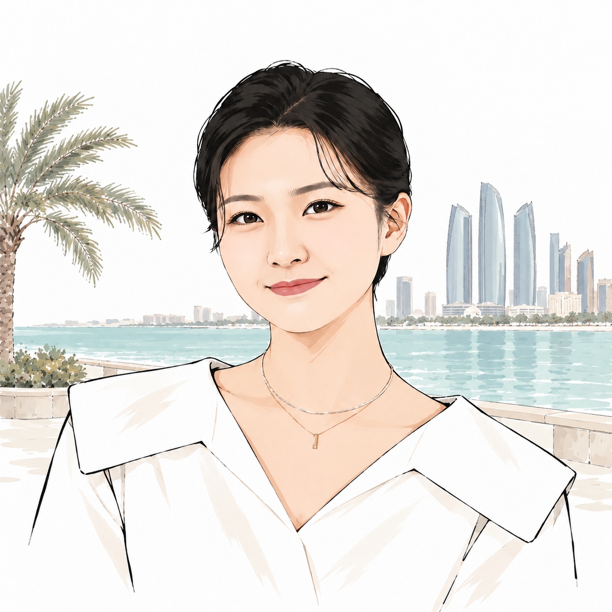 Luaa 선생님 일러스트
